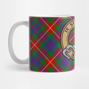 Clan Fraser of Lovat Crest over Tartan Mug